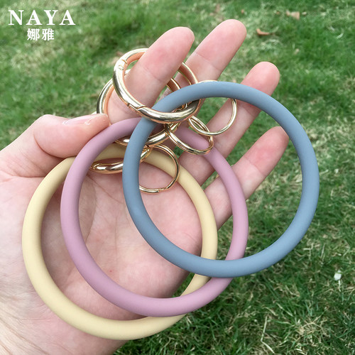 naya简约硅胶手环纯色柔软亲肤