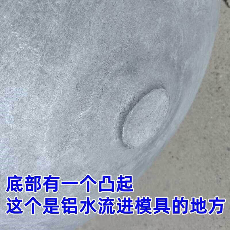 大铝锅加厚商用特大大号汤锅老式特厚饭店用大容量超大手工铝锅