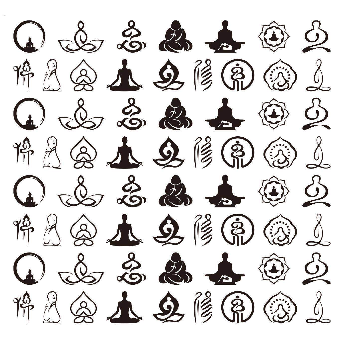 雕刻图案贴纸小葫芦贴纸烙画拓印稿手捻转印贴纸烙画墨刻底稿小美