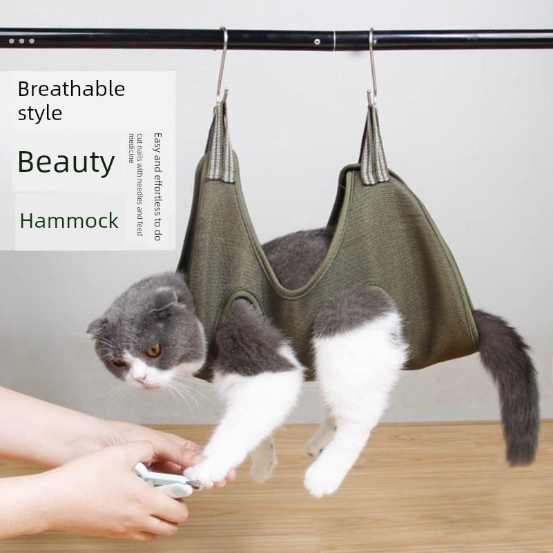 兔子指甲钳工艺品浴防刮擦和防咬伤梳子特殊产品宠物兔兔手术吊床