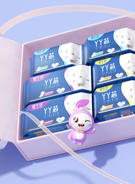 绿叶爱生活YY芯卫生巾防侧漏多款组合日用夜用特长姨妈巾官方正品