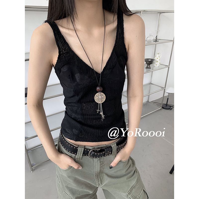 YoRoooi个性流苏十字架项链吊坠