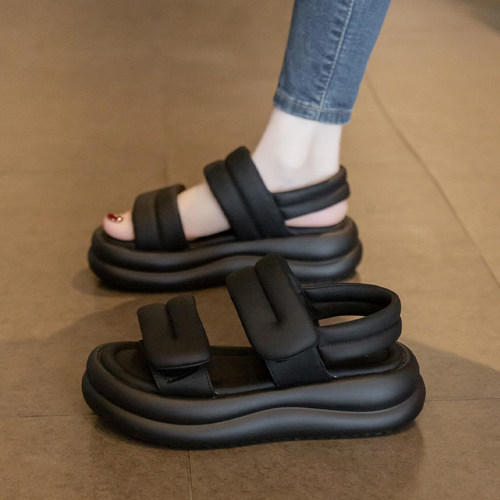 婉亦雅运动凉鞋女款2025新款夏季