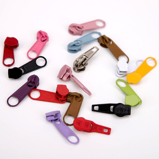 3号尼龙拉链头防滑带锁被套抱枕拉链头蚊帐拉链头西裤小号拉链头