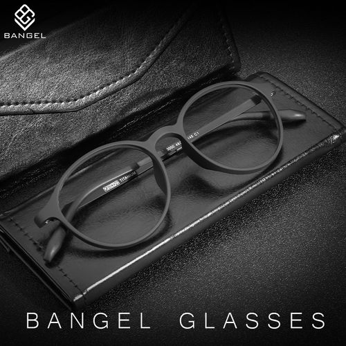 纯钛全框近视眼镜小脸变色