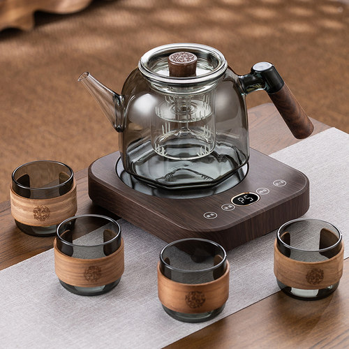 高硼硅玻璃新款煮茶器养生壶烧水