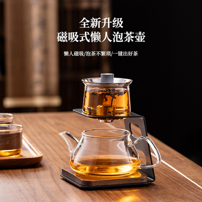 2025顶壶新款懒人泡茶神器飘逸杯