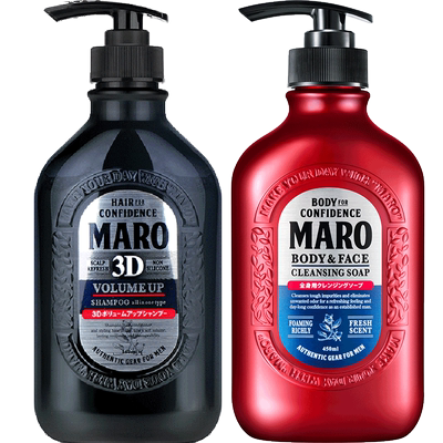 MARO摩隆日本进口3d蓬松洗发水男