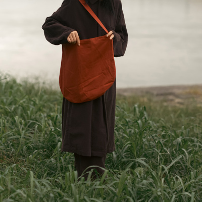 JOYDIVISION简约大容量布袋子 日系文艺复古通勤