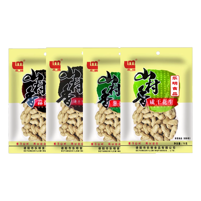 四川德阳乐明天府花生70g