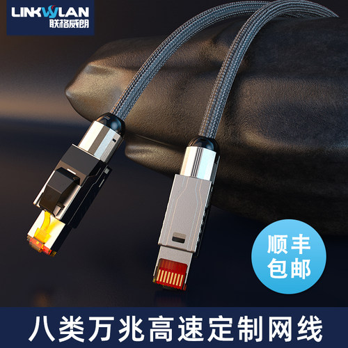 联格威朗八类高速万兆宽带网络线