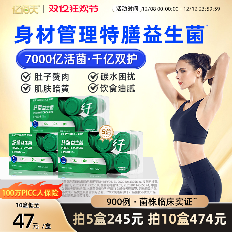 B420瘦子菌】阻断碳油糖提高代谢