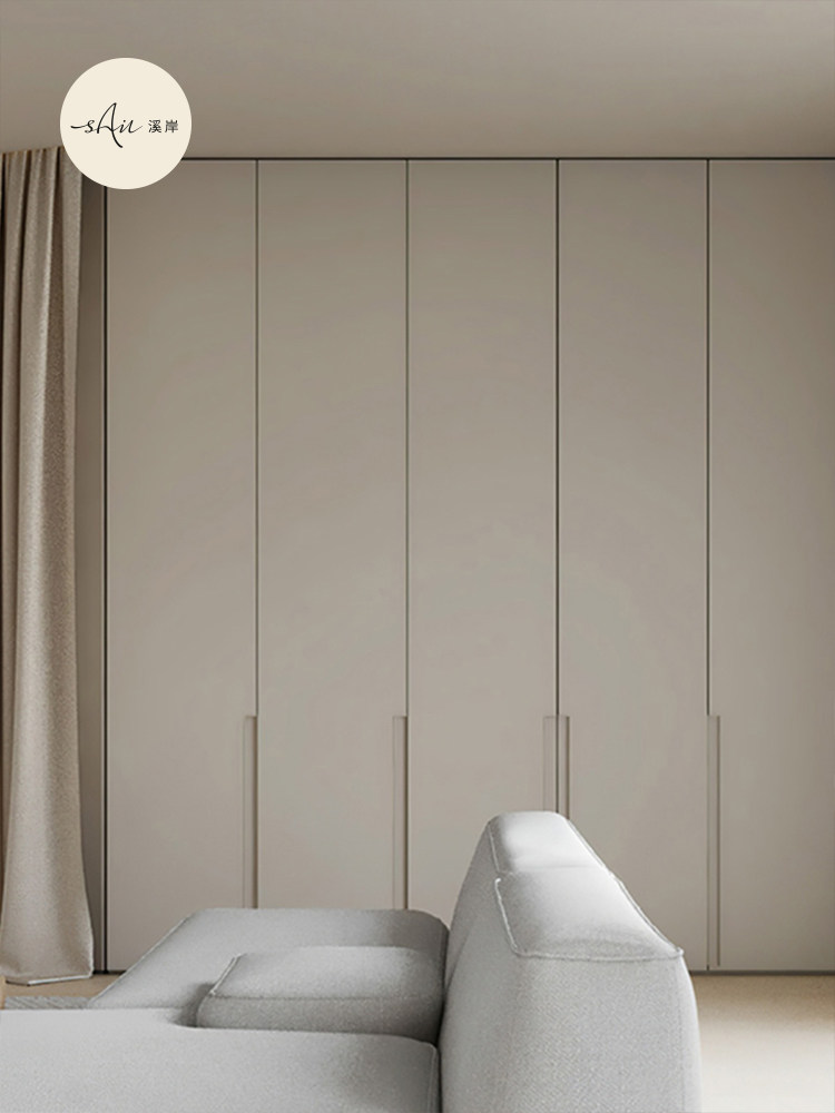 溪岸定制衣柜卧室主卧轻奢衣帽间定做全屋定制家具整体墨尔本系列