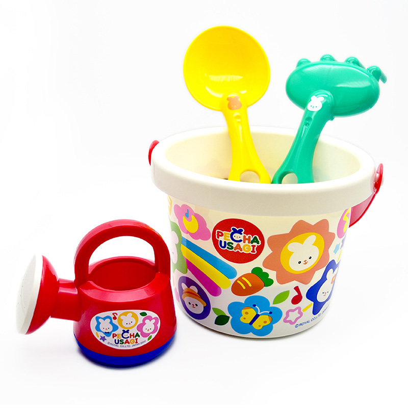 Toyroyal日本皇室玩具沙滩玩具套装组合儿童铲子小桶宝宝戏水挖沙