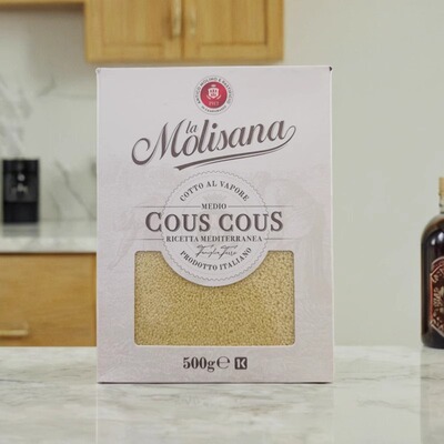 进口茉莉莎娜CousCous意文古斯古斯面食意大利中东米小米烘焙500g