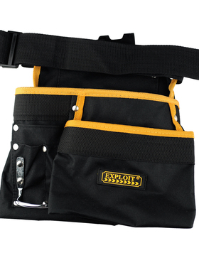 开拓 多功能电工工具包 加厚帆布包 汽修维修工具腰包 702111