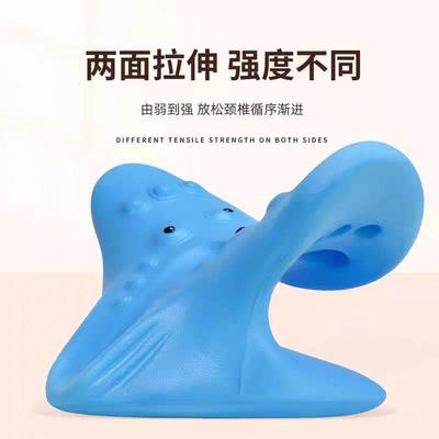 颈椎生理曲度变直突出矫正器富贵包消除疏通专用枕头脖子前倾神器