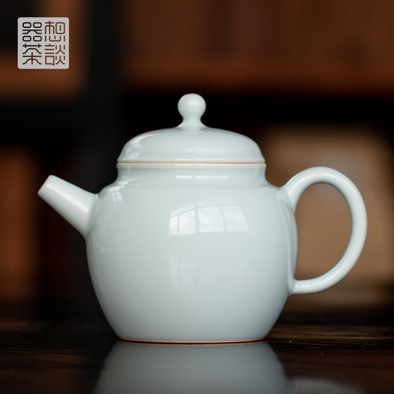 器想茶谈纯手工中式陶瓷茶壶茶杯