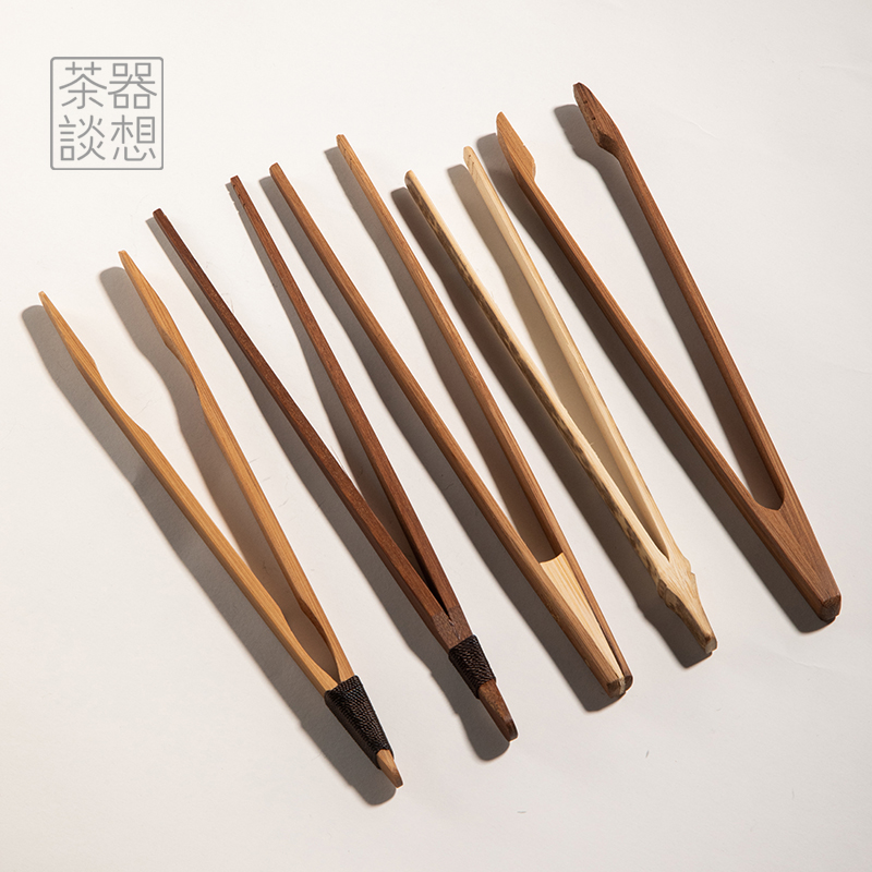 六君子防滑木制工具功夫零配茶夹