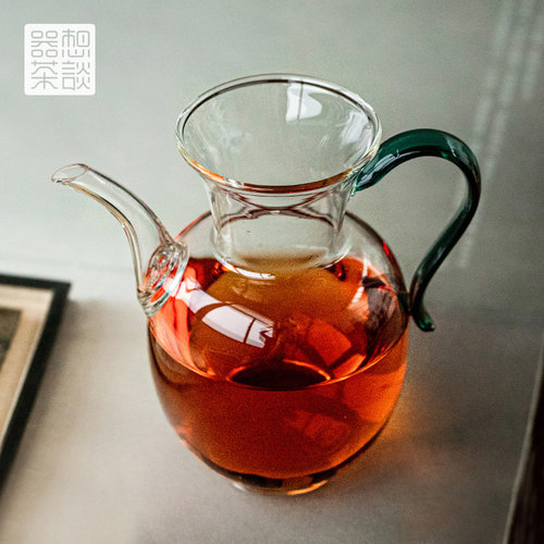 器想茶谈日式加厚高硼硅玻璃茶壶
