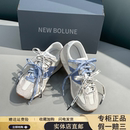 新百伦NB471灰白蓝透气男鞋 25新款 鞋 休闲跑步阿甘小蛮腰德训女鞋