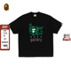 BAPE T恤314101O 短袖 GALLERY男装 春夏迷彩印花限定款