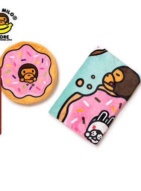 BABY MILO STORE卡通图案抱枕连毛毯套装4172XXJ