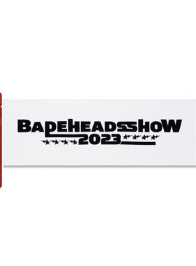 BAPE家居生活BHS纪念限定经典字母图案毛巾HS0004K