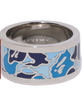 BAPE配饰迷彩纹路图案潮流个性戒指182008N