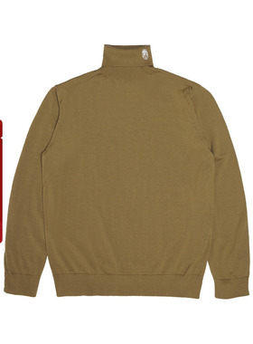 BAPE BLACK男装24年秋冬猿人刺绣高领羊毛打底针织毛衣T4102MJ