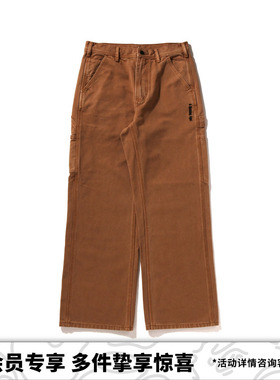 BAPE男装25年秋冬纯色多口袋贴袋休闲工装裤309521P