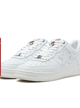 BAPE BLACK BAPE STA男鞋25年春夏迷彩压纹星标休闲鞋ASN02MK