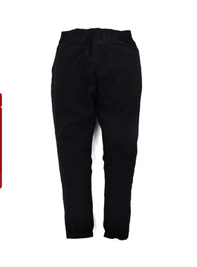 BAPE男装秋冬猿人胶质徽章纯色休闲长裤152016H