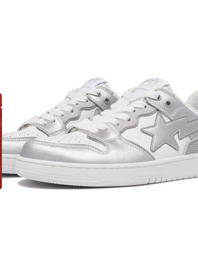 BAPE SK8 STA男鞋春夏星标刺绣撞色拼接休闲鞋191311M