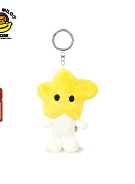 BABY MILO STORE配饰卡通星星造型钥匙扣挂饰4420XXP