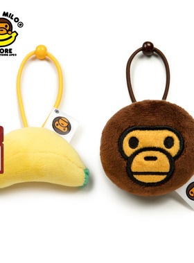 BABY MILO STORE配饰立体卡通小猴香蕉立体发圈套组4506XXP