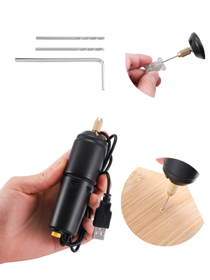 手持电钻盲盒娃娃软陶玩具打孔器