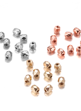 DIY饰品配件 CCB菱形方珠 菱形方珠间隔珠 手串手链间隔珠材料