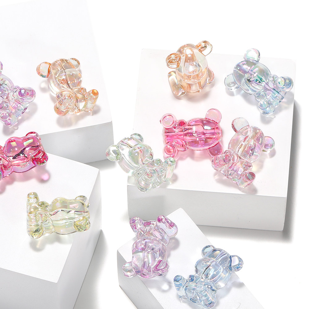 亚克力幻彩竖孔透明仿水晶小熊串珠diy手作手机链钥匙扣饰品配件,饰品/流行首饰/时尚饰品新,其他DIY饰品配件,淘宝优惠券,粉丝福利购,淘宝优惠卷