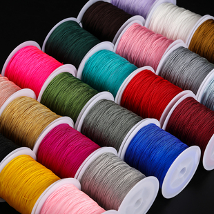 71号0.4mm玉线穿珠编织绳文玩珠宝线细线手工制作diy手链项链线材