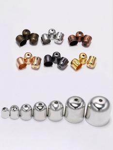 流苏扣帽吊坠耳钉耳夹耳环耳坠 DIY手工制作耳饰品金属材料包配件