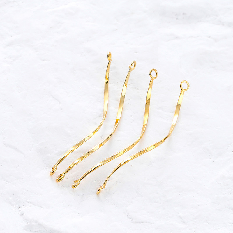保色铜镀金S型波浪双吊连接棒手工diy项链耳饰手链饰品配件材料,饰品/流行首饰/时尚饰品新,其他DIY饰品配件,淘宝优惠券,粉丝福利购,淘宝优惠卷