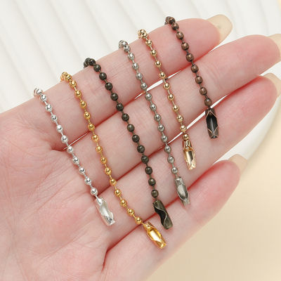 11cm铁质珠链挂饰配件