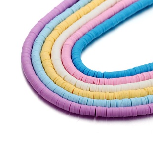 DIY手链手工制作材料隔珠隔片手机壳装饰软陶片贴片自制材料1mm厚