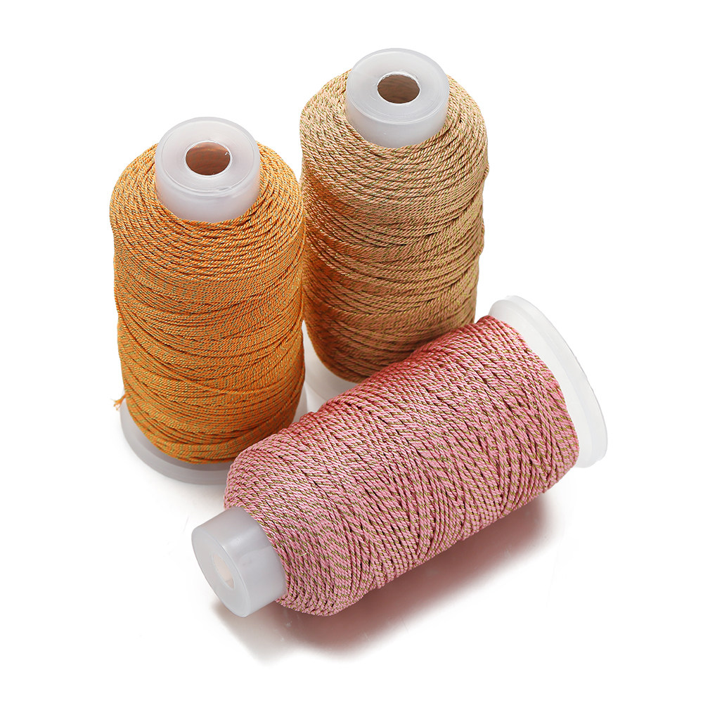 1.2mm文玩手搓棉线金丝线