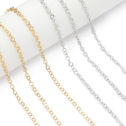 不锈钢方线圈圆环链条延长链