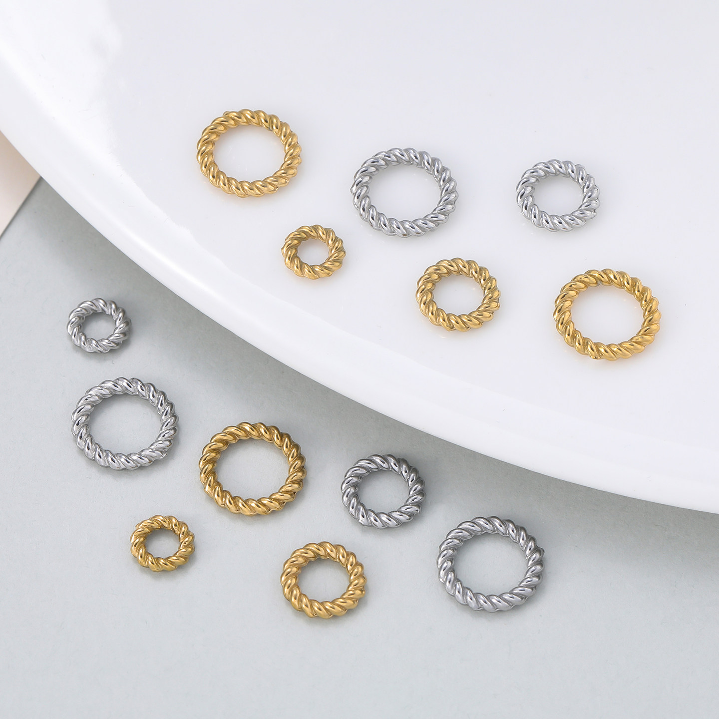 304不锈钢溜光螺纹圈闭口圈单圈连接圈手工diy手链项链饰品配件,饰品/流行首饰/时尚饰品新,其他DIY饰品配件,淘宝优惠券,粉丝福利购,淘宝优惠卷