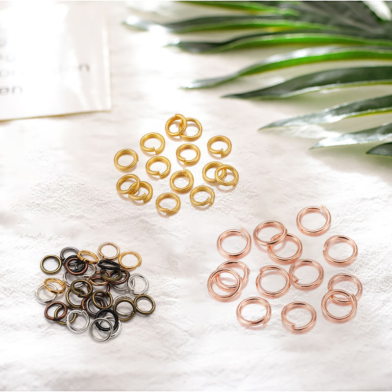 DIY饰品配件串珠材料手工金属单圈开口圈连接圈圆圈收尾环开口环,饰品/流行首饰/时尚饰品新,其他DIY饰品配件,淘宝优惠券,粉丝福利购,淘宝优惠卷