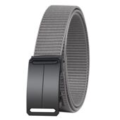 高弹性男士 超强弹力 尼龙自动扣战术腰带中青年休闲帆布皮带