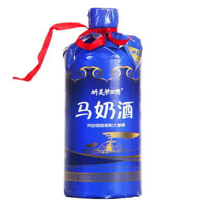 内蒙古锡林郭勒盟乳白马奶酒16度500ml*6瓶发酵型奶酒整箱装